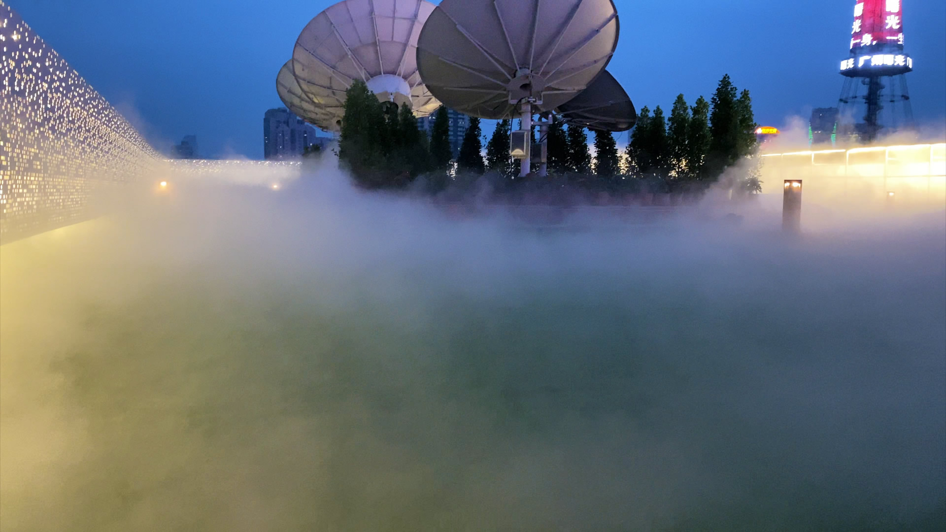 园区造景喷雾系统解决方案